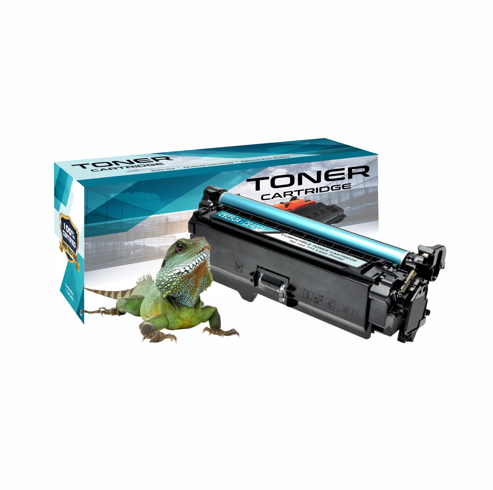 TÓner GenÉrico Iguana Hp Ce250a Ce400a Negro Latitud 21 Refacciones